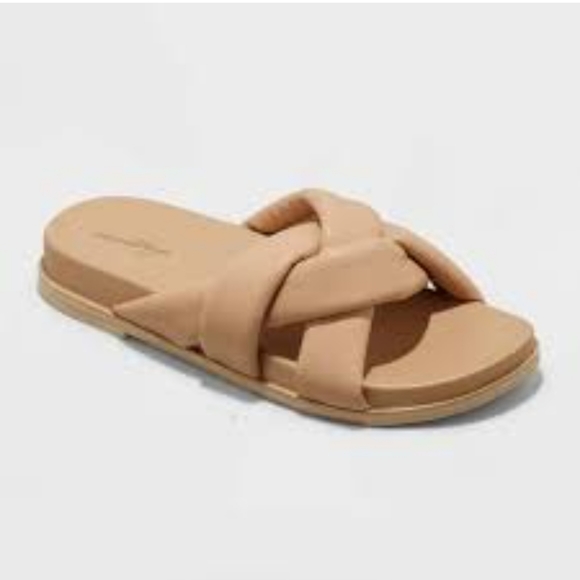 Universal Thread Shoes New Cosette Padded Slide Sandals Universal